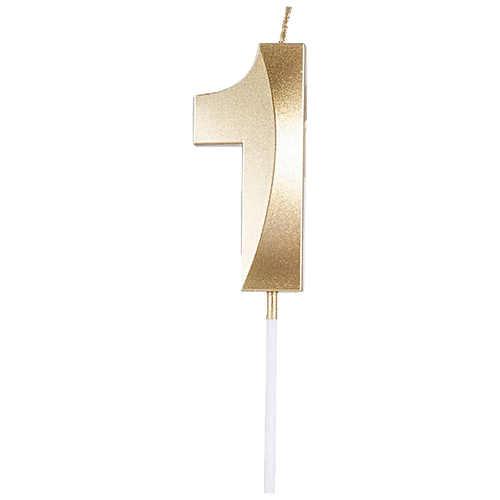 Buy CherishX Numerical 1 Birthday Candle - For Cake Decorations ...