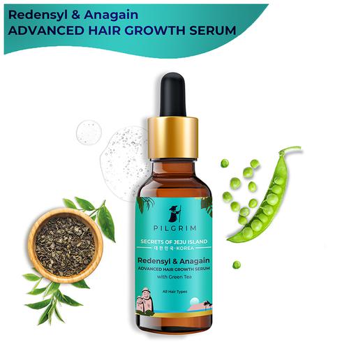 Buy PILGRIM Redensyl & Anagain Advanced Hair Growth Serum With Green ...