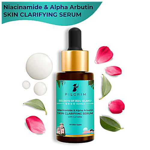 Buy PILGRIM Niacinamide & Alpha Arbutin Skin Clarifying Serum With ...