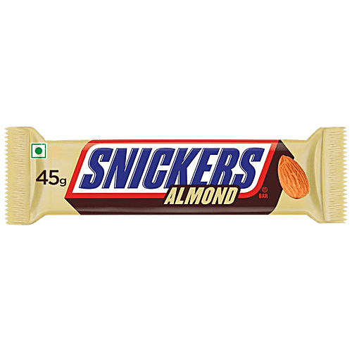 Buy Snickers Almond Chocolate Bar Online At Best Price Of Rs 54 - Bigbasket