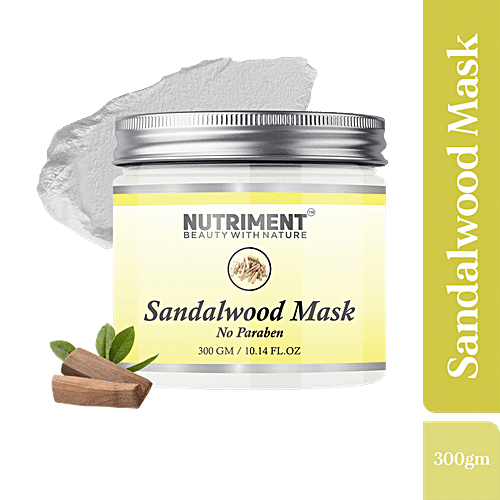 Buy Nutriment Sandalwood Face Mask Exfoliates Skin, Fights Ageing