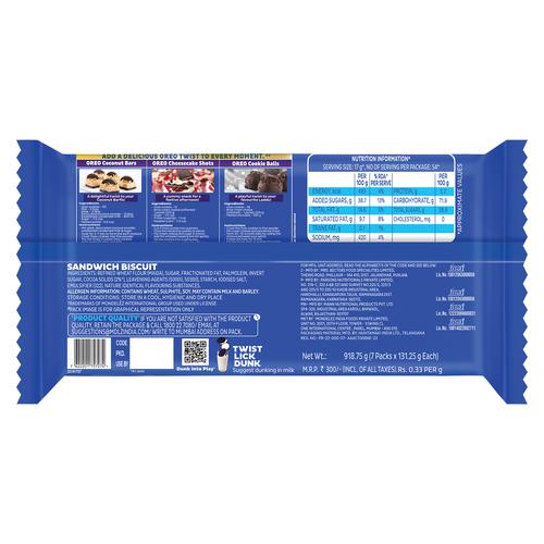 Buy Cadbury Oreo Chocolate Flavour Creme Sandwich Biscuit Online at Best  Price of Rs 318 - bigbasket