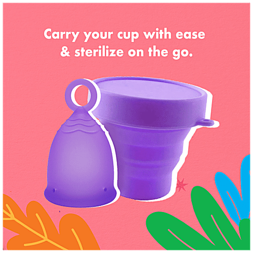 Buy Bombae BSC Women Reusable Menstrual Cup & Sterilizer Container ...