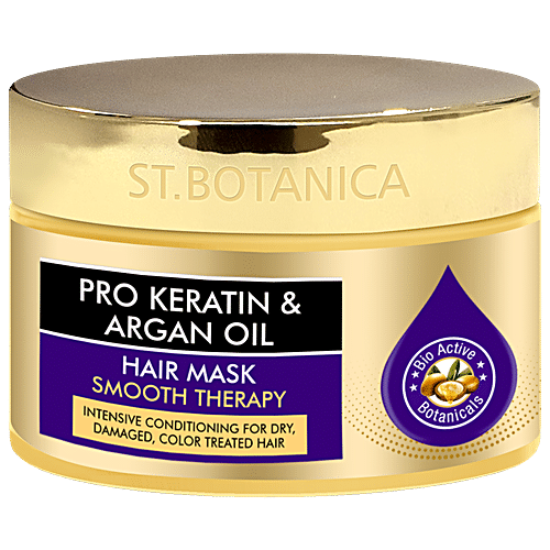 Buy StBotanica Pro Keratin & Argan Oil Hair Mask - Smooth Therapy ...