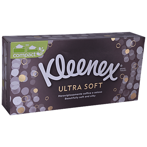 Buy Kleenex Ultrasoft Tissues - Safe & Hygienic, Gentle On Skin Online ...