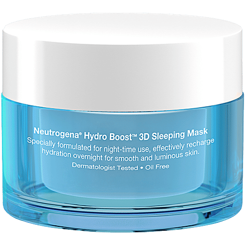 Buy Neutrogena Hydro Boost 3d Sleeping Mask Oil Free Locks In Moisture Hydrates Skin 5851