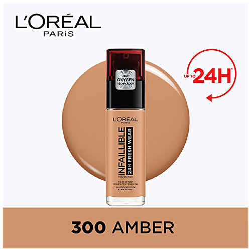 Buy Loreal Paris Infallible 24h Fresh Wear Foundation Spf 25 Longer Lasting Online At Best 6716