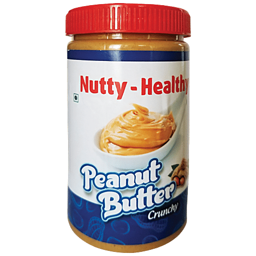 Buy Nutty Healthy Peanut Butter Crunchy Rich Source Of Protein Online At Best Price Of Rs