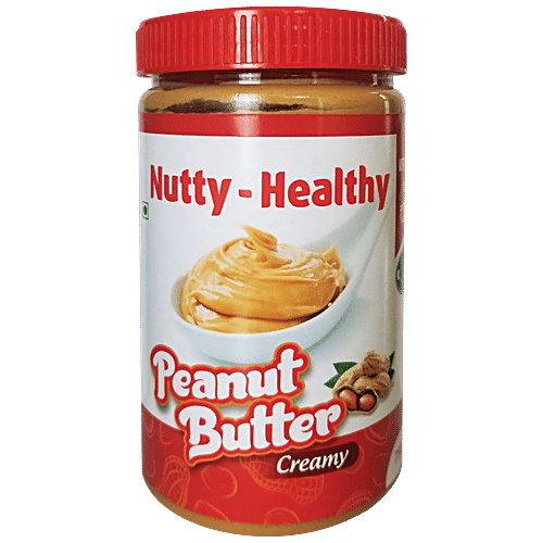 Buy Nutty Healthy Peanut Butter - Creamy, High Protein, Healthy Fats,  Delicious Taste Online at Best Price of Rs null - bigbasket