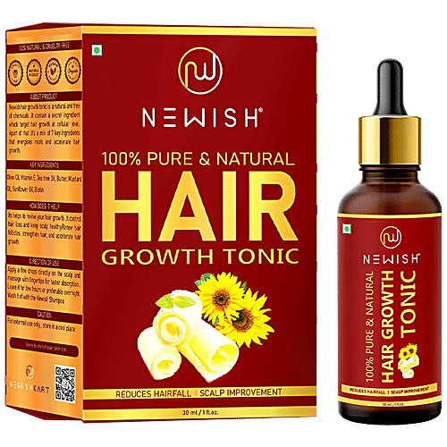 Buy Newish Hair Growth Vitalizer Tonic Oil For Men Online At Best Price Of Rs 599 Bigbasket 8273