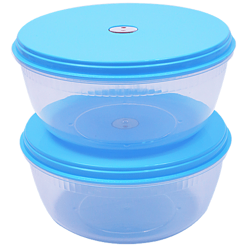 Buy Unica Tenaz Round Vent Lid Bowl Set - Airtight Storage,For Kitchen ...