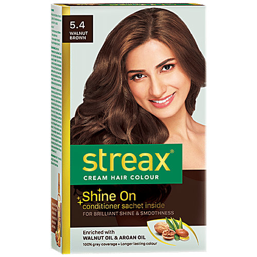 Buy Streax Cream Hair Colour - With Shine On Conditioner, For Smooth &  Shiny Hair Online at Best Price of Rs 63 - bigbasket