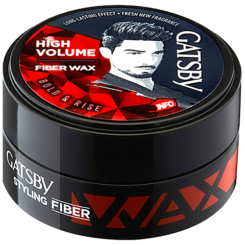 Buy Gatsby Hair Styling Fibre Wax High Volume, Bold & Rise, Long