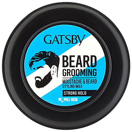 Buy Gatsby Moustache & Beard Styling Wax - For Grooming, Strong Hold ...