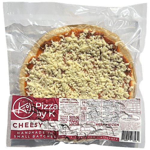 Buy Pizza By K Cheesy - Plain Cheese Frozen Pizza Online at Best Price ...