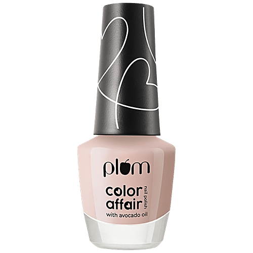 Buy Plum Colour Affair Nail Polish - High Shine, Plump Finish, Vegan ...