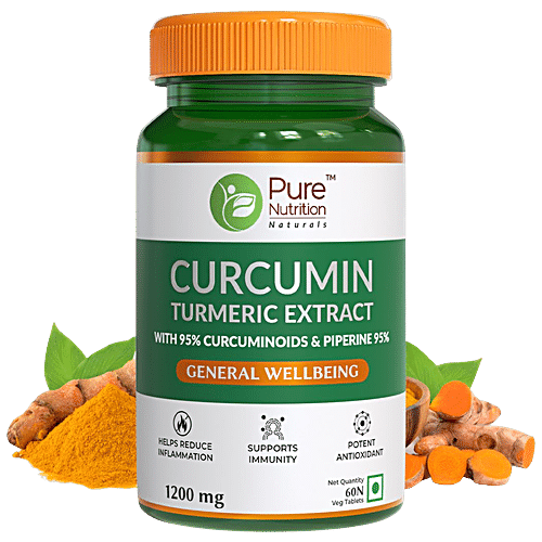 Buy Pure Nutrition Pure Nutrition Curcumin Turmeric Extract Tablets 