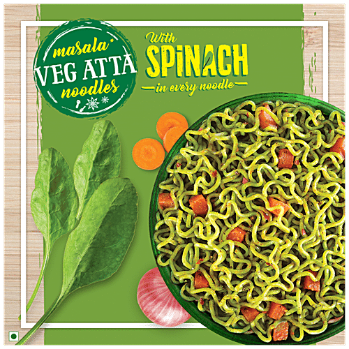 Buy Maggi Nutri Licious Masala Veg Atta Noodles With Spinach Rich In Fibre And Iron Online At 0962