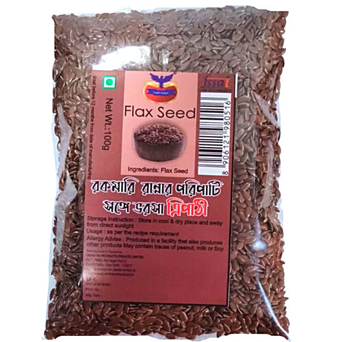 Buy Tripathi Products Flax Seeds - Rich In Protein & Fibre, Improves ...