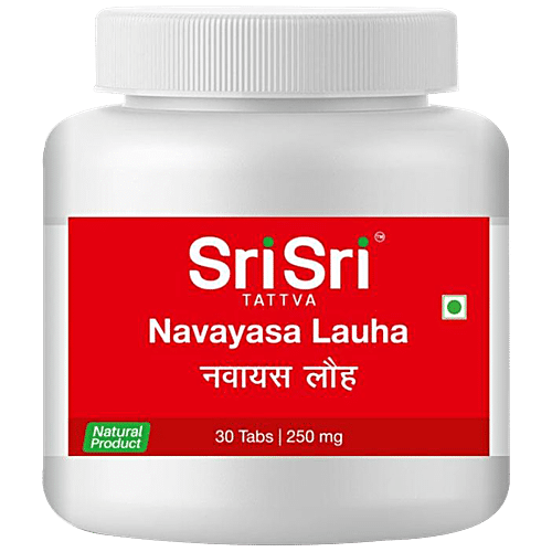 Buy Sri Sri Tattva Navayasa Lauha Tablets - 250 mg, Effective In ...