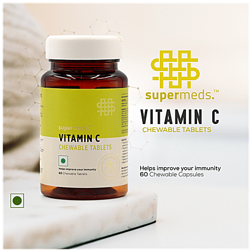 Buy Supermeds Vitamin C Chewable Tablet - Boosts Immunity, Provides ...