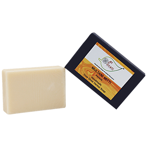 Buy ArtNWeaves Handmade Cow Ghee Herbal Multani Mitti Papaya Soap ...