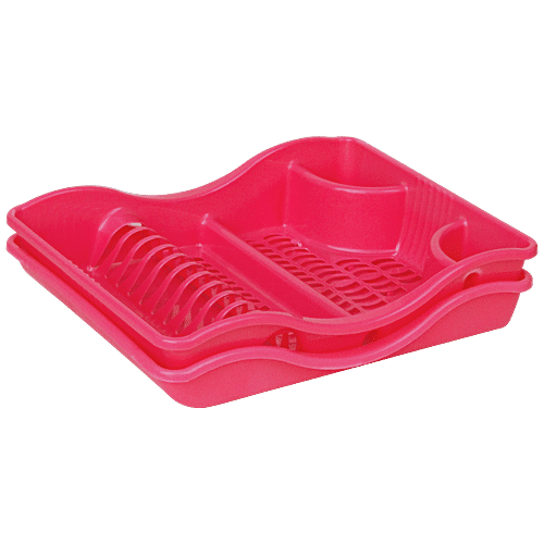 Buy Princeware Dish Drainer Diamond With Tray - Strong, High Quality ...