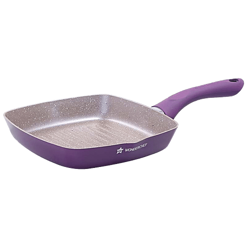 Buy Wonderchef Royal Velvet Grill Pan - Non-Stick, 20 Cm, Induction ...