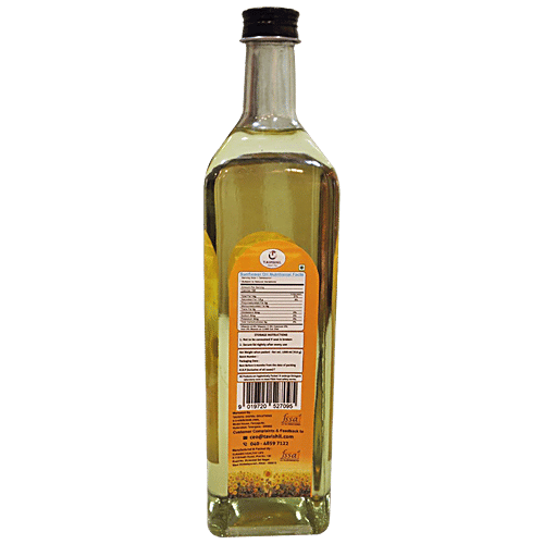 Buy TAVISHIL Organic Cold Pressed Sunflower Oil - Kachi Ghani, No ...