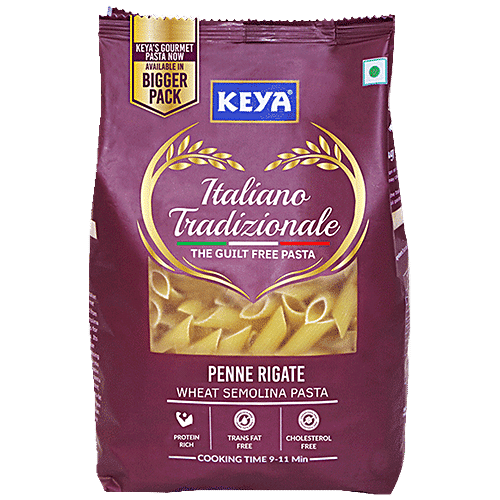 Buy Keya Penne Rigate Wheat Semolina Pasta - Rich In Protein, Cholesterol  Free Online at Best Price of Rs 162 - bigbasket