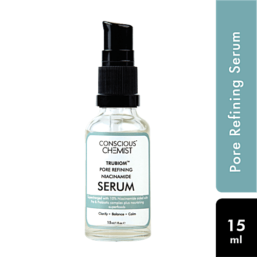 Buy Conscious Chemist Trubiom Pore Refining Niacinamide Serum - Boosts 