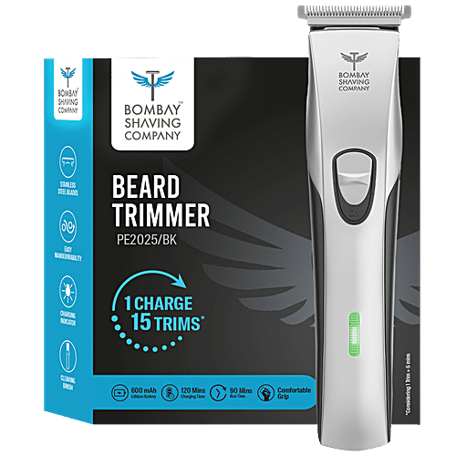 Buy Bombay Shaving Company Electric Beard Trimmer Classic Black