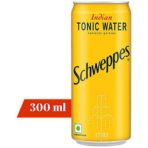 Buy Schweppes Indian Tonic Water Contains Quinine, Soda Water With