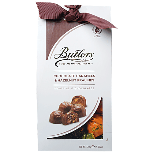 Buy Butlers Chocolate Caramels & Hazelnut Pralines - Rich, Creamy ...