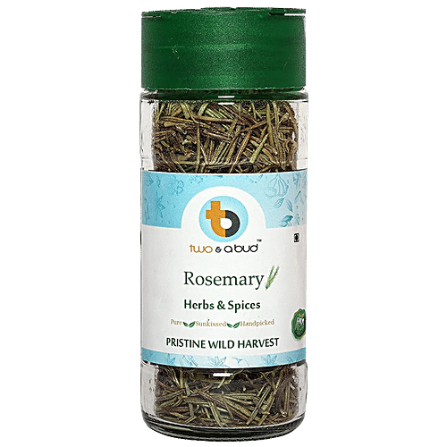 Buy Two & A Bud Organic Rosemary Leaves Herbs & Spices - Enhances ...