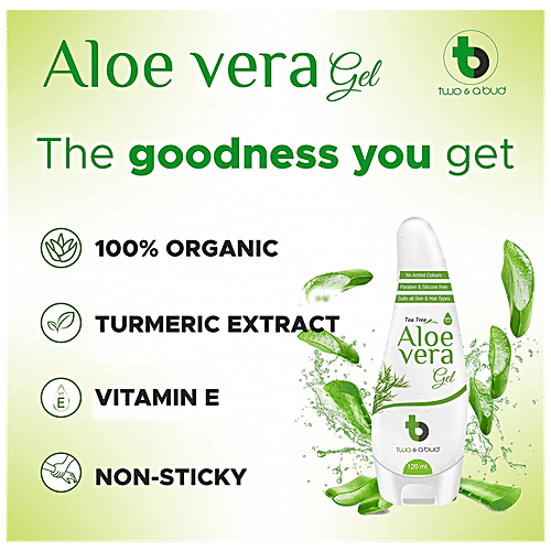 Buy Two And A Bud Tea Tree Aloe Vera Gel Rich In Nutrients Nourishing Online At Best Price Of 5928