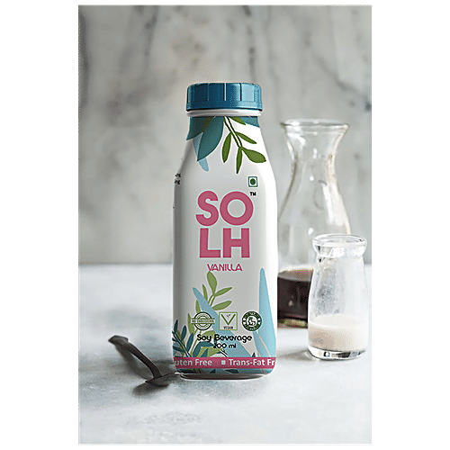 Buy Solh Soy Beverage Vanilla Vegan Gluten And Trans Fat Free Online At Best Price Of Rs 40