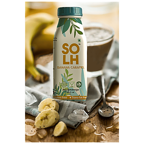 Buy Solh Soy Beverage Banana Caramel Vegan Gluten And Trans Fat Free Online At Best Price Of