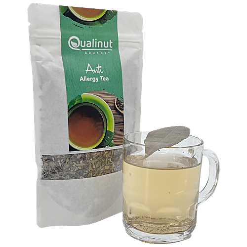 Buy Qualinut Gourmet AntiAllergy Tea With Tulsi & Thyme Online at Best