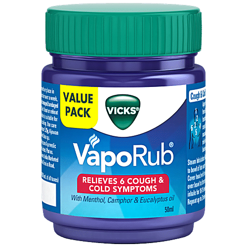 Buy Vicks VapoRub + Inhaler - For Cold & Cough Online At Best Price Of ...