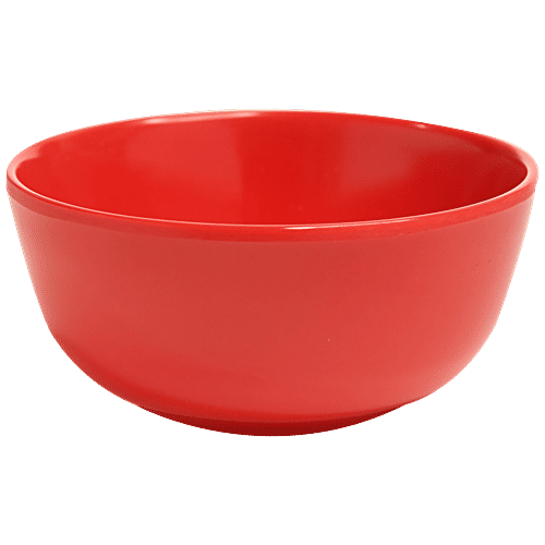 Buy Dinewell Veg Bowl Round - Red, Dishwasher Safe, BPA Free Online at ...