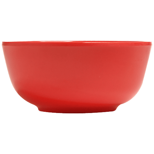 Buy Dinewell Veg Bowl Round - Red, Dishwasher Safe, BPA Free Online at ...