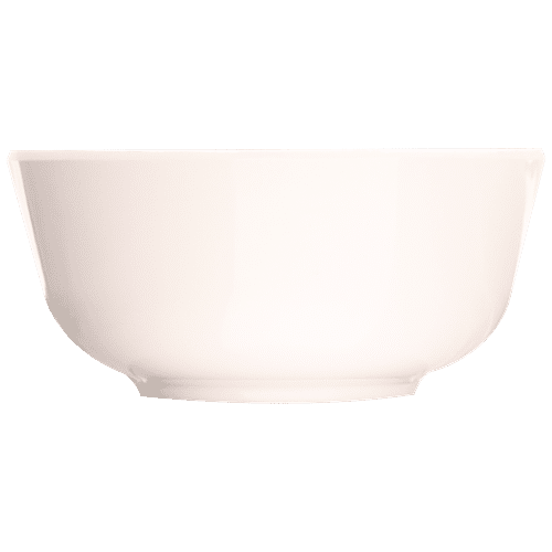 Buy Dinewell Veg Bowl Round White, Melamine, Dishwasher Safe Online