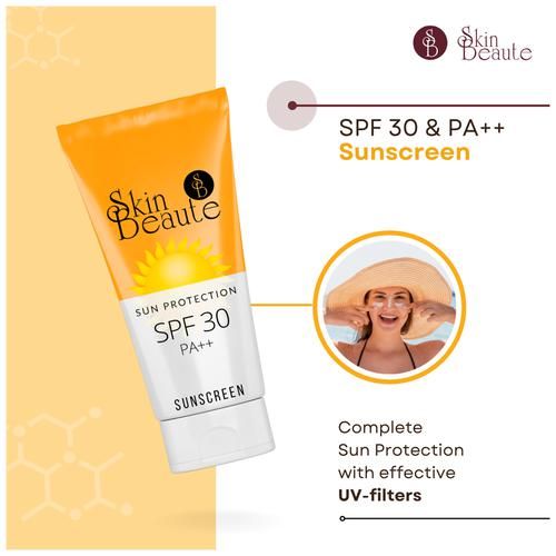 Buy Skin Beaute Sun Protection Sunscreen SPF30 PA++ - Reduces Sunburn,  Wrinkles Online at Best Price of Rs 175 - bigbasket