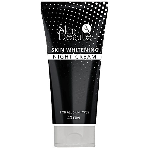 Skin Beaute Skin Whitening Night Cream Fights Pigmentation Minimises Fine Wrinkles 40 g