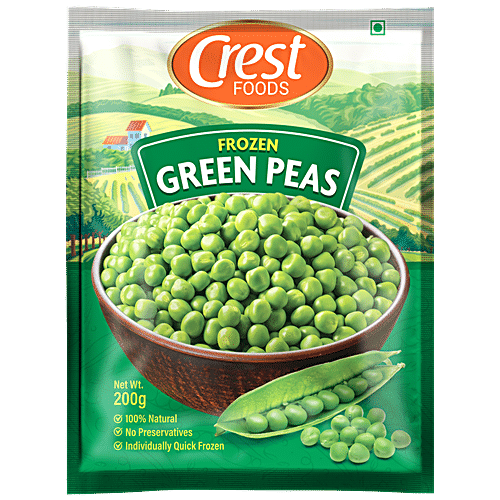 Buy Crest Foods Frozen Green Peas High Quality, Adds Flavour Online