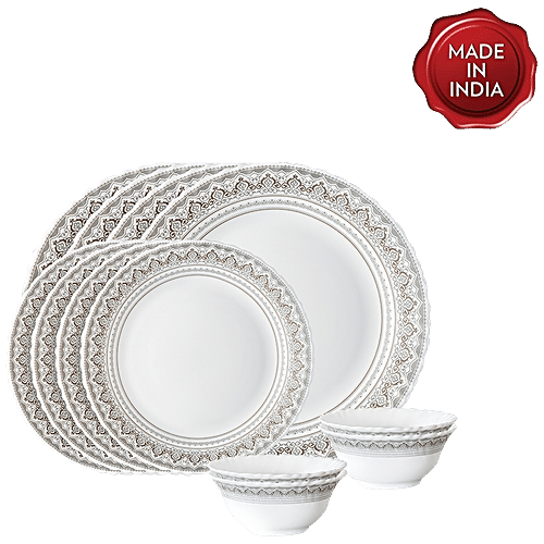 Larah borosil cheap dinner set