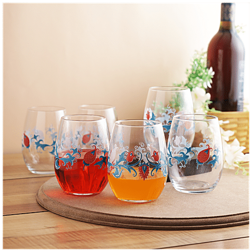 Buy Pasabahce Victorian Juice Glass - 420825, Sturdy, Highly Durable ...