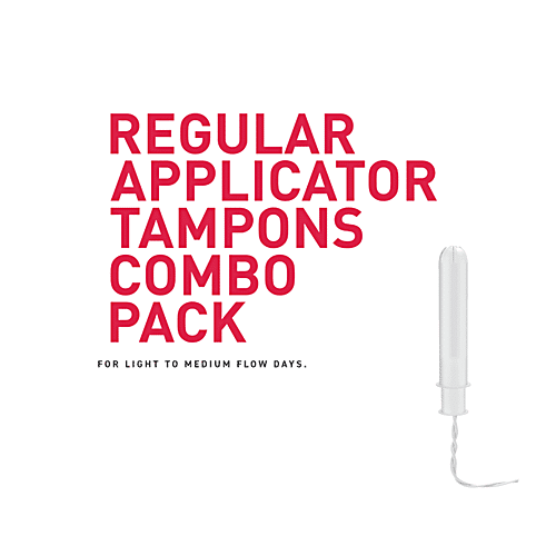 Buy Sanity Regular Applicator Tampons Safe, Comfortable, Leak Proof