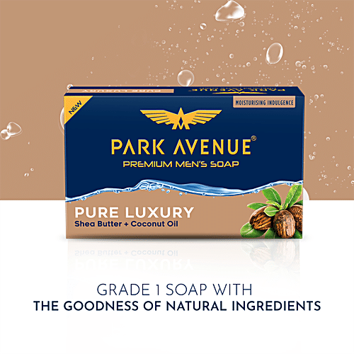 Buy Park Avenue Premium Men's Soap - Pure Luxury, Shea Butter & Coconut ...